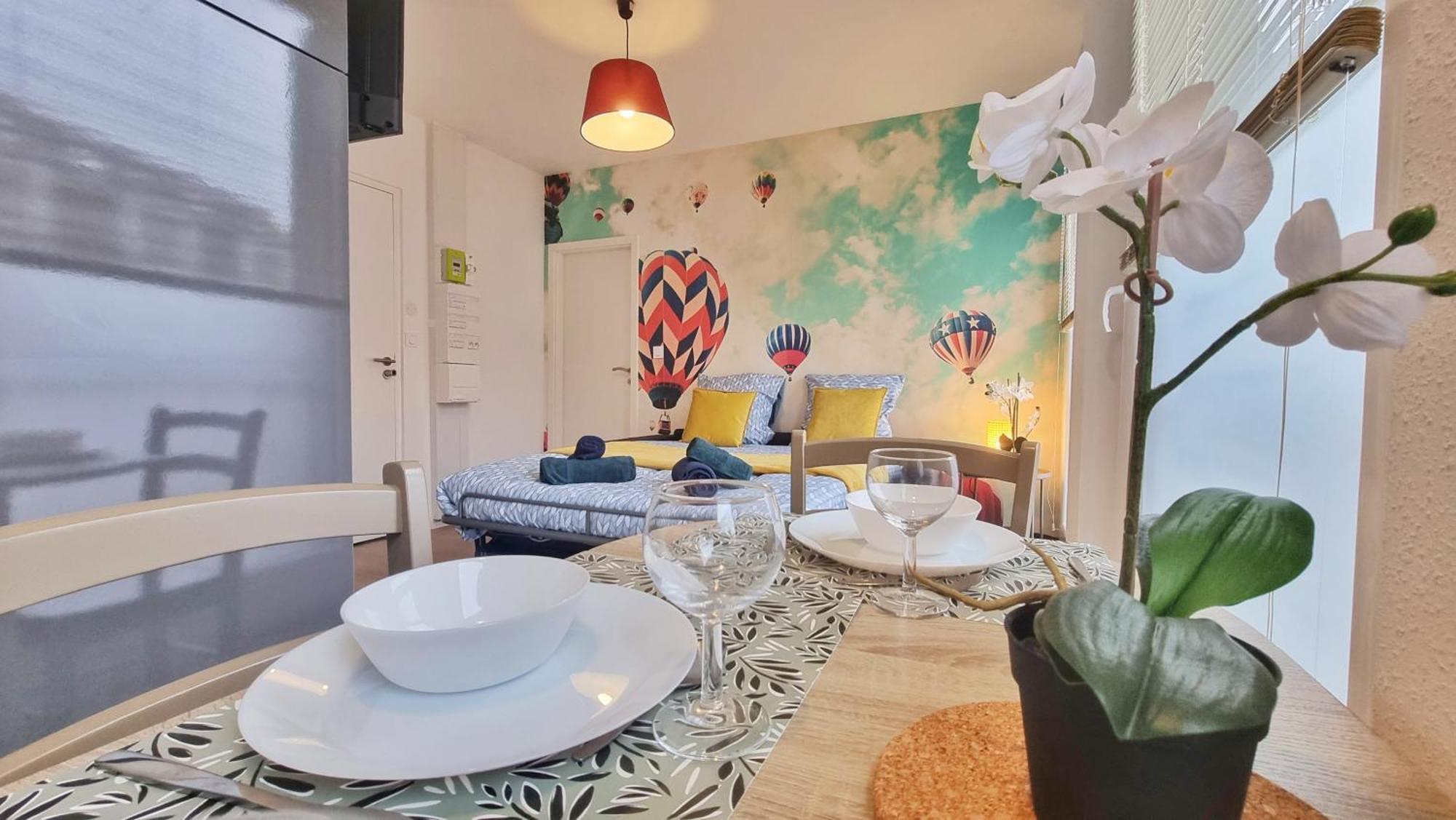 La Residence Evasion 2 - Original - Gare - Wifi - Relax Bnb Mulhouse Værelse billede